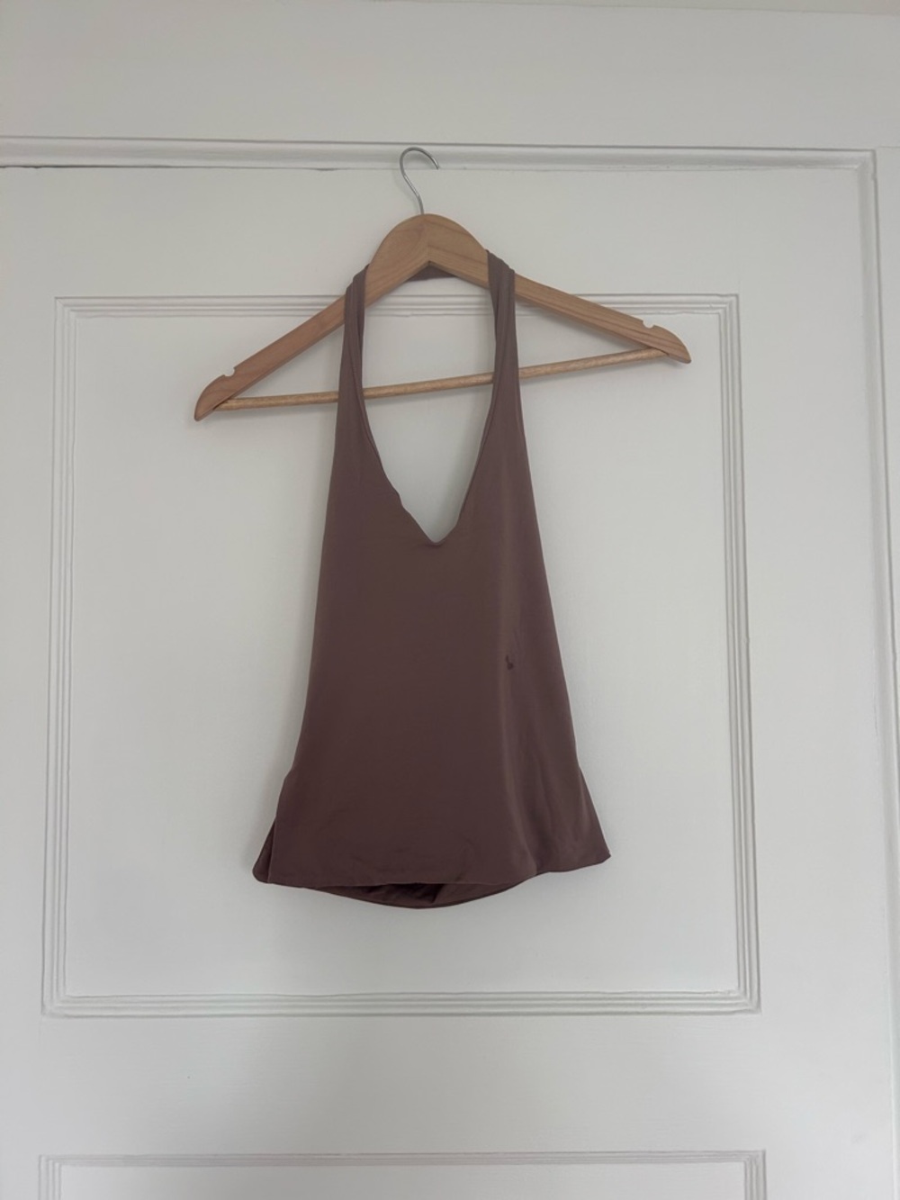Kookai brown halter tank top
